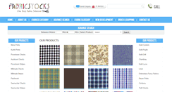 Desktop Screenshot of fabricstocks.com